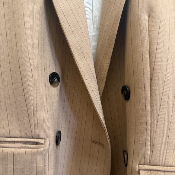 Maje Striped Suit Jacket and Pants - Picture 8 of 16
